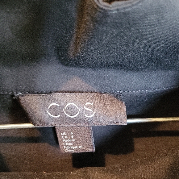 COS Sleeveless Black Mini Dress - Picture 2 of 7